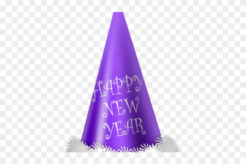 Happy New Year Clipart Party Hat - Fashion - Png Download