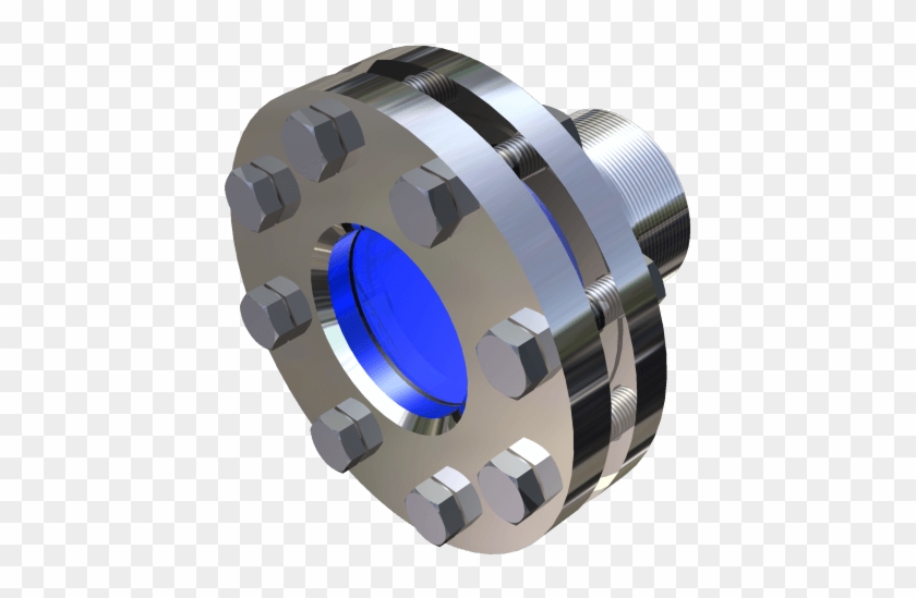 Behaelter Schauglaeser Typ 392 Hauptansicht - Quartz Tube And Metal Connection Clipart