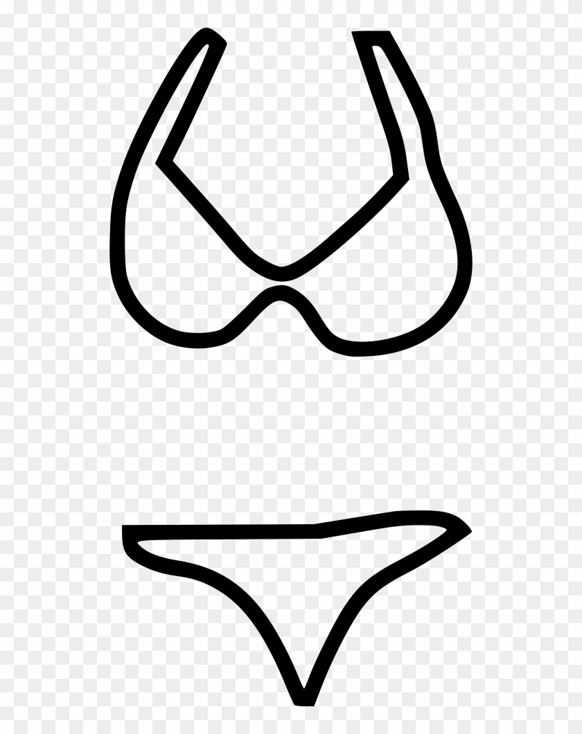 Bikini Wear Lingerie Swim - Icon Lingerie Png Clipart #2651327
