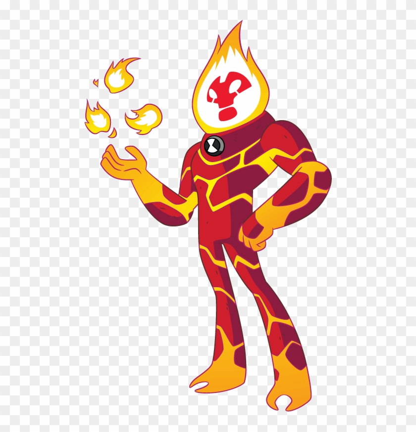 Heatblast - Heatblast Ben 10 Alien Clipart #2651414