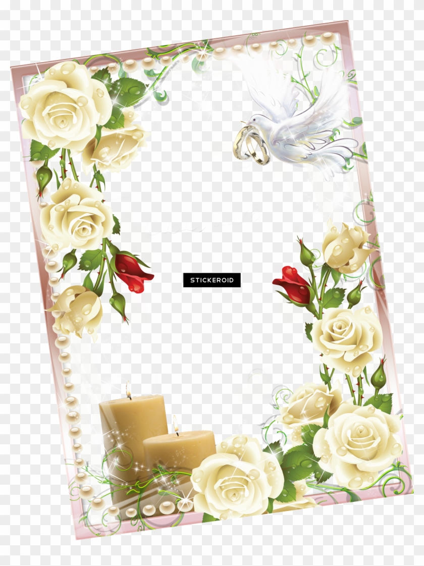 Wedding , Png Download - White Rose Flower Png Clipart