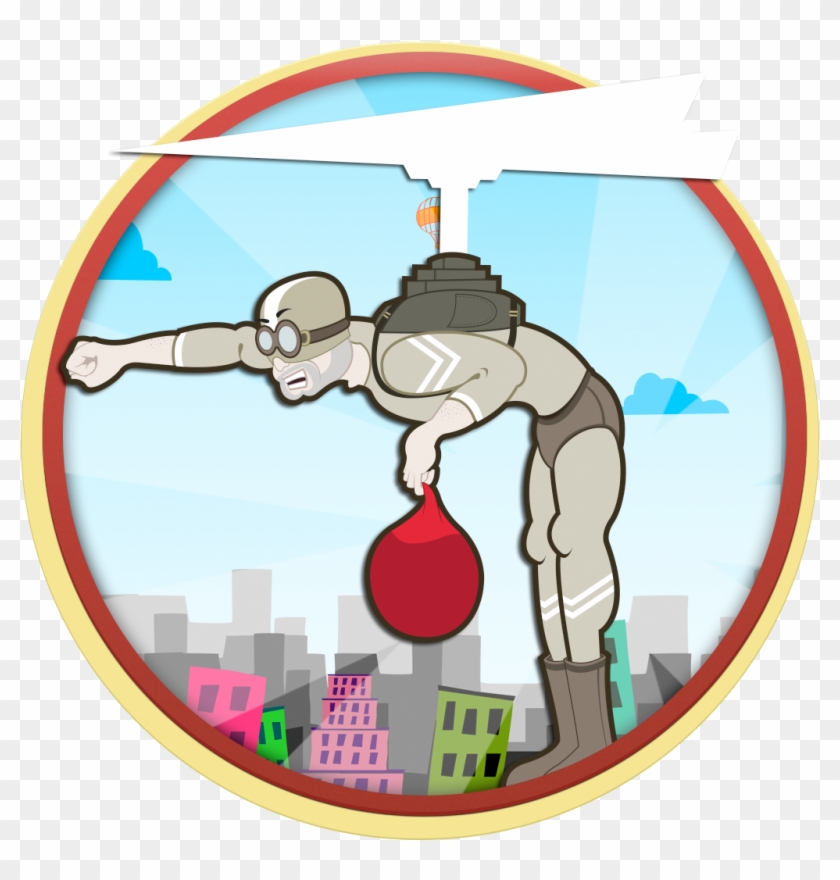 A Water Bloon Bomb Crazy Water Balloon Assault Elite - Cartoon Clipart