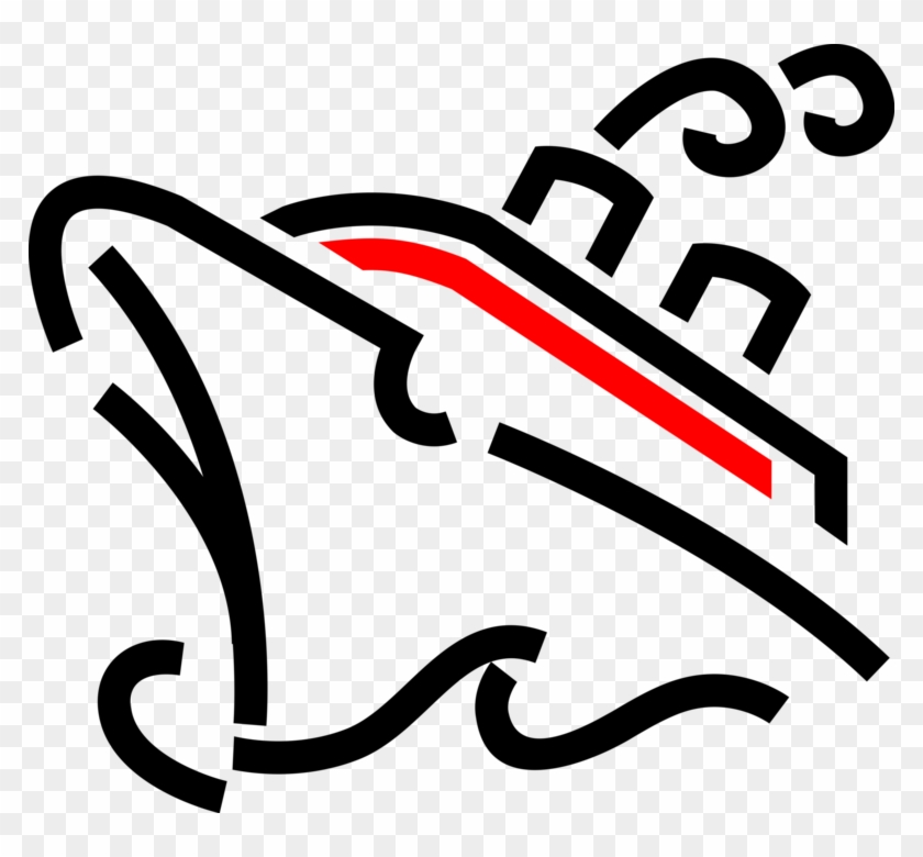 More In Same Style Group - Cruise Ship Clip Art Logo - Png Download