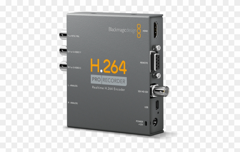 H264prorecorder Angle Rgb - Blackmagic H 264 Pro Recorder Clipart #2651735