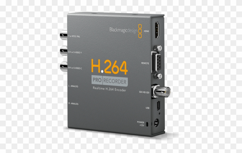 H264prorecorder Angle Rgb - Blackmagic H 264 Pro Recorder Clipart
