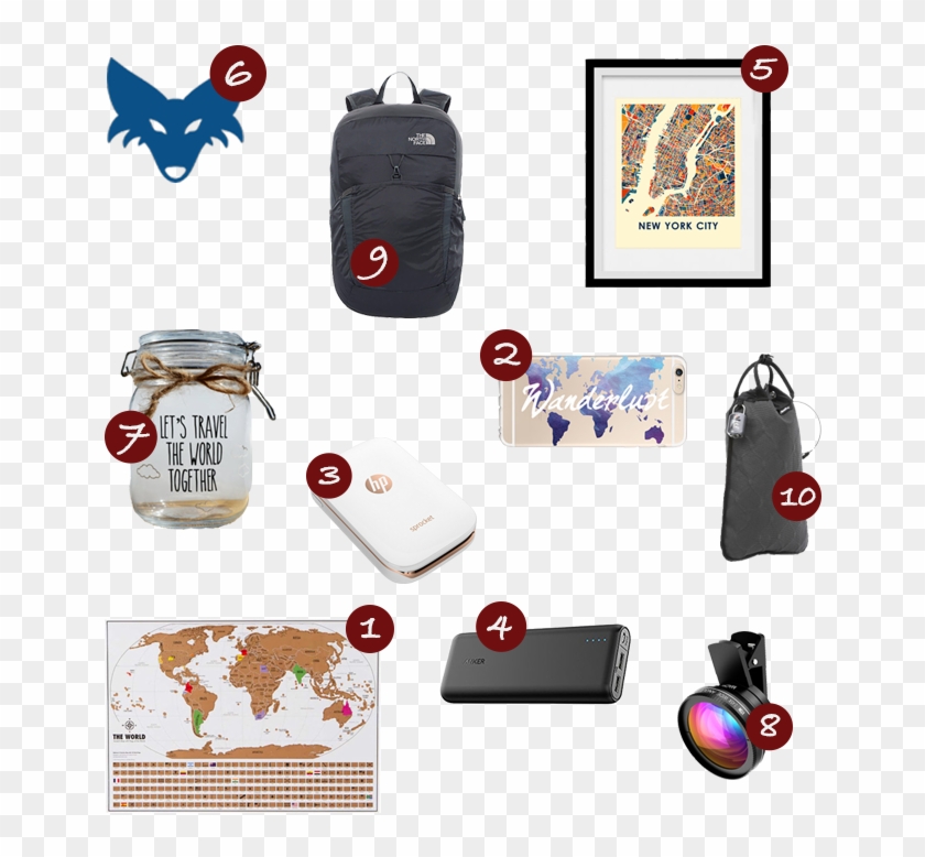 10 Regalos De Navidad Para Trotamundos - Bag Clipart
