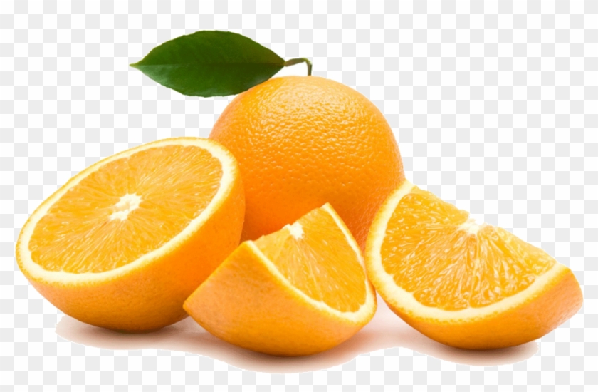 Oranges And Orange Slices Clipart #2651957