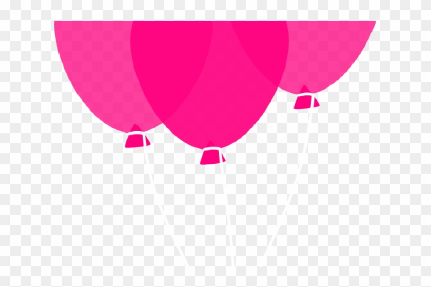 Ballons Clipart Pink Balloon - Balloon - Png Download #2652396