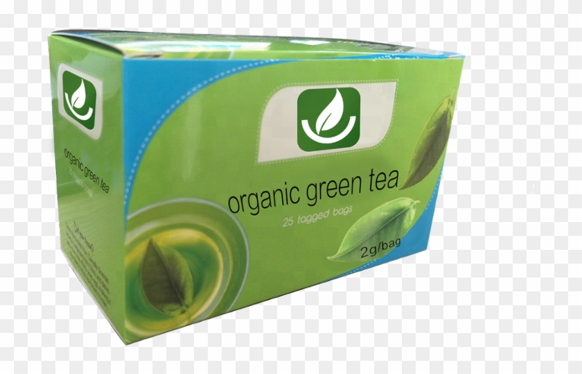 China Green Organic Tea Bags, China Green Organic Tea - Carton Clipart