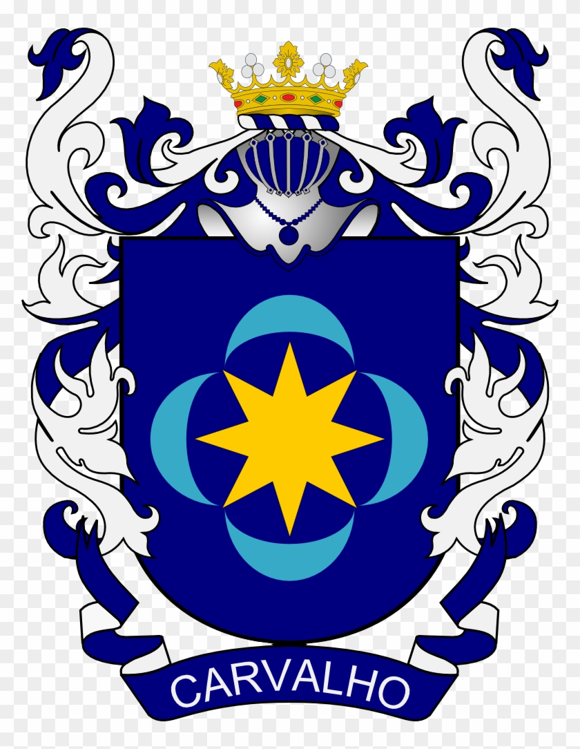 Brasão Da Familia Carvalho Clipart