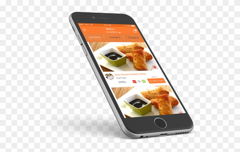 Food Delivery Png - Food Mobile App Png Clipart