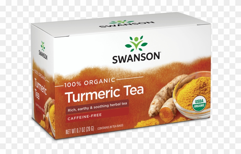 Swanson Turmeric Tea 20 Bag Clipart #2652733