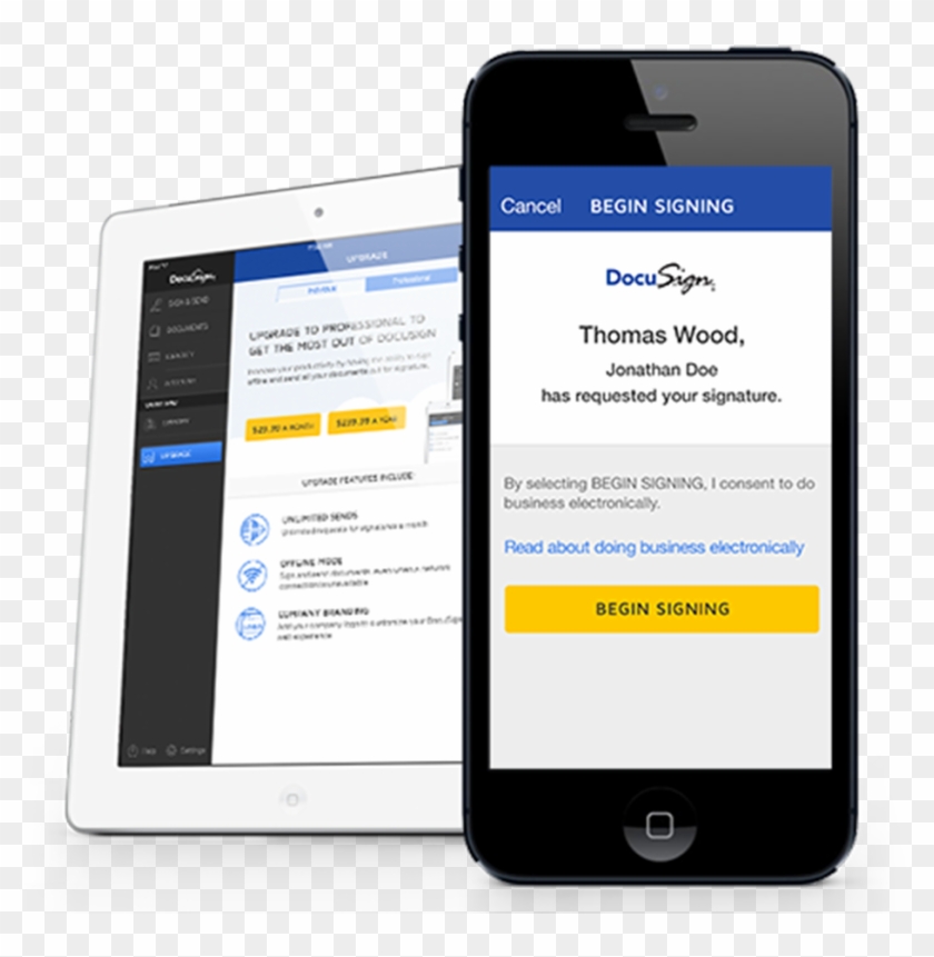 E Signature Mobile Apps - Iphone Clipart
