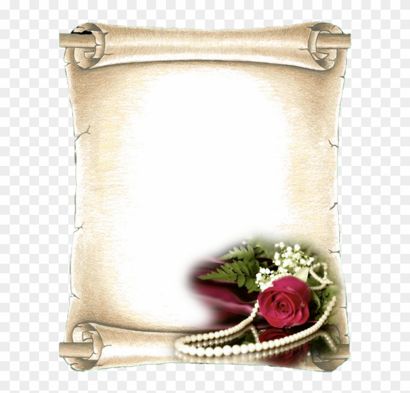 Parchemins Flower Backgrounds, Wallpaper Backgrounds, - Bordure De Page Lettre Clipart