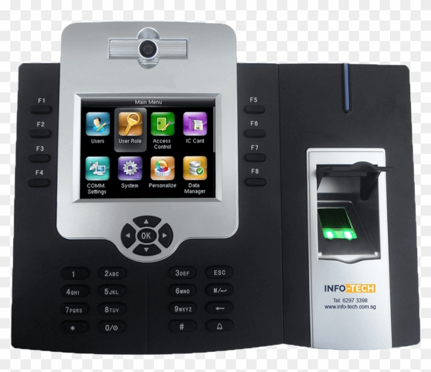 Fingerprint System With Sim Card - Iclock 880 Clipart #2652898