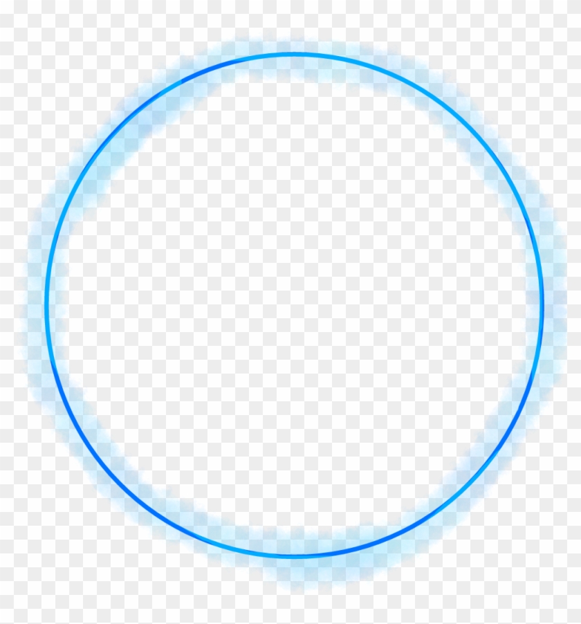 #circulodeluz #luz #circulo #neonlights #light #circle - Glowing Circle Transparent Png Clipart