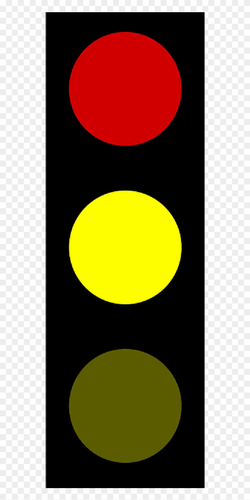 Stoplight Clipart Yellow - Traffic Light - Png Download #2653078