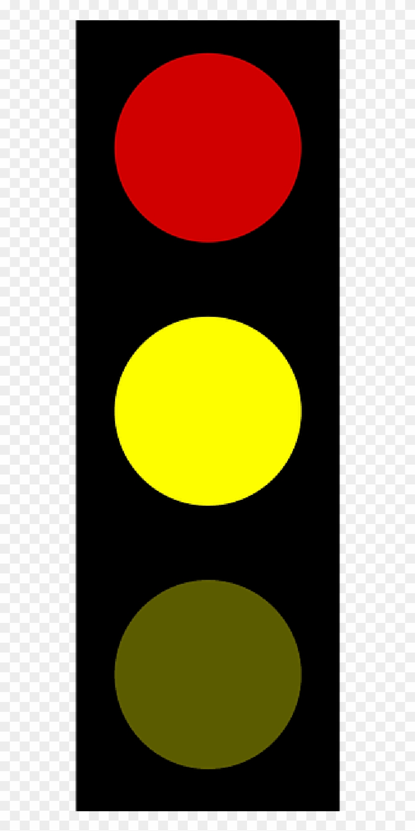 Download Stoplight Clipart Yellow Traffic Light Png Download Png