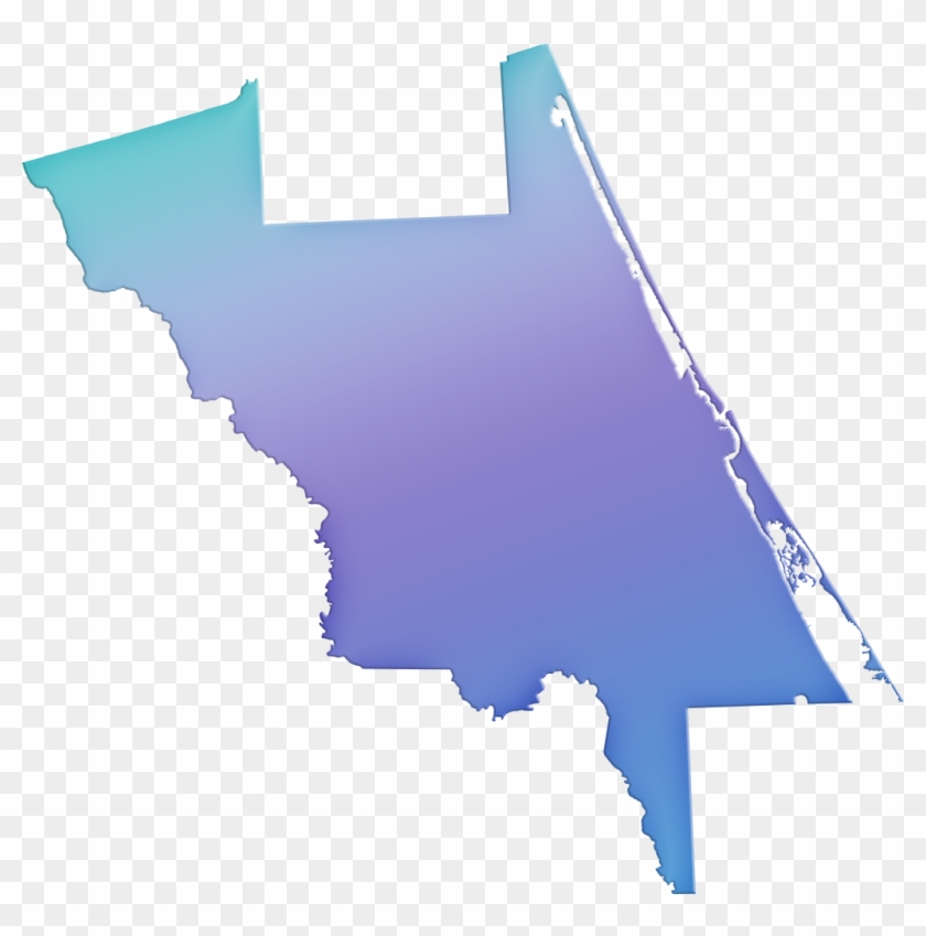 Volusia "abstract" Style - Map Clipart #2653306