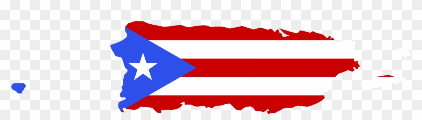 Bandera De Puerto Rico Png - Puerto Rico Map Png Clipart #2653307