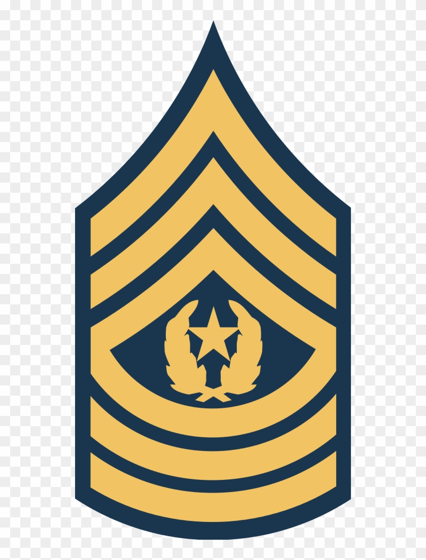 Army Usa Or 09b - Sergeant Major Of The Army Symbol Clipart