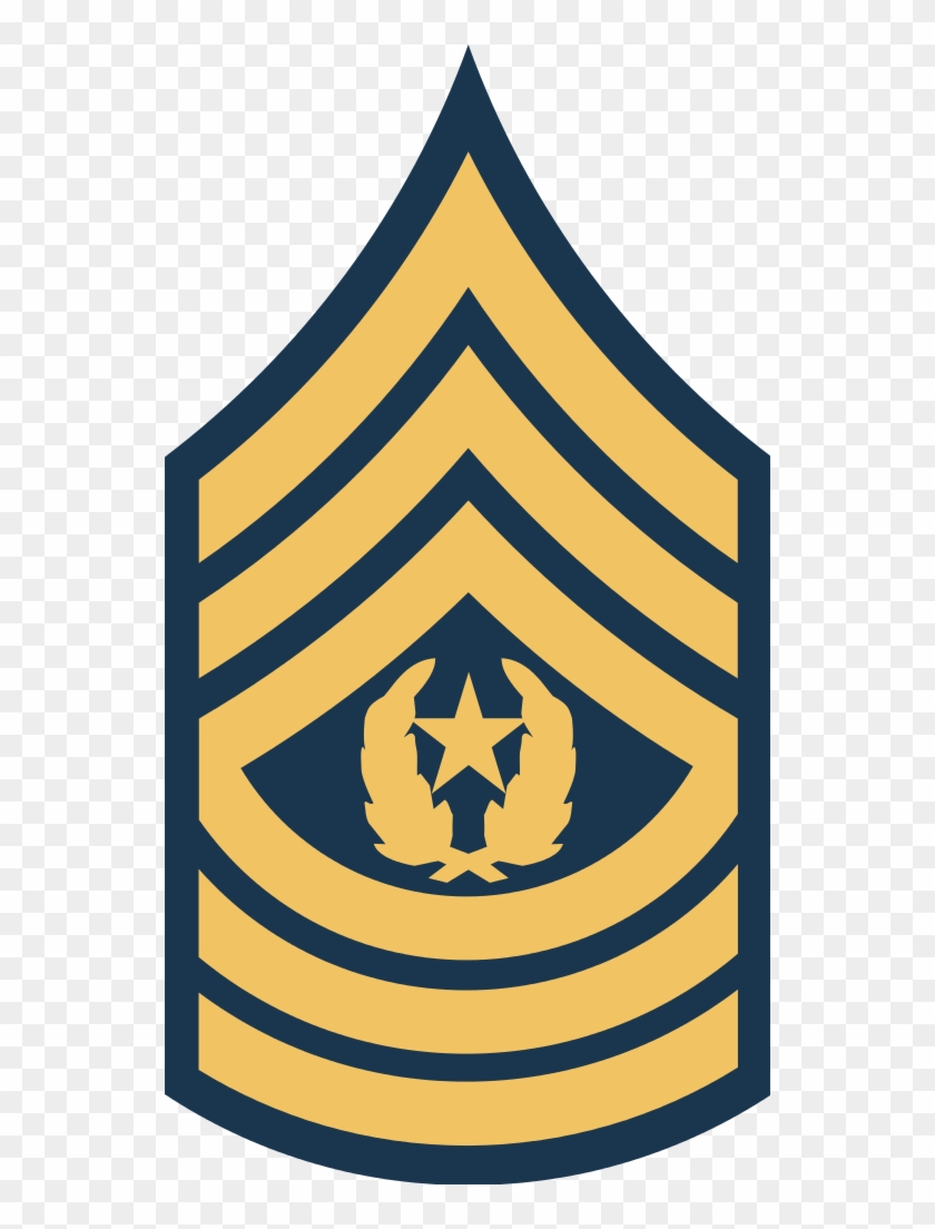 Army Usa Or 09b - Sergeant Major Of The Army Symbol Clipart #2653346