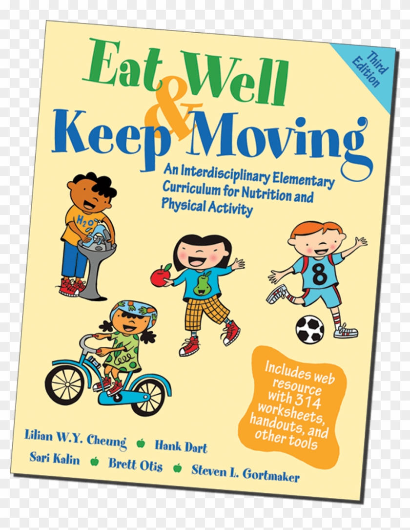 Eat Well & Keep Moving - Community Wide Campaign Posters Of Promoting Health Clipart #2653572