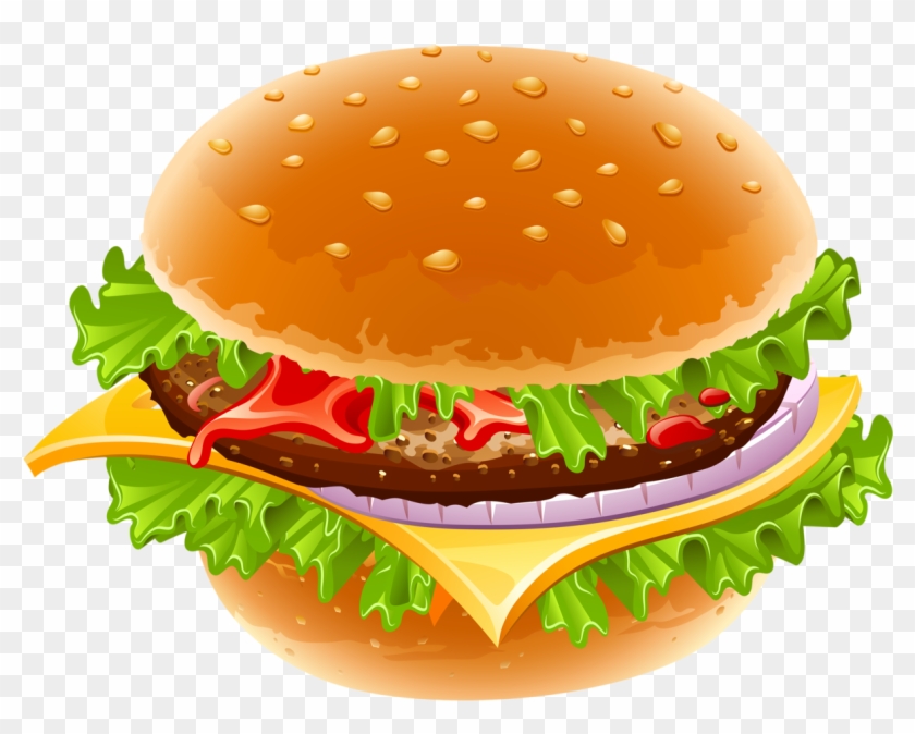 Comida, Frutas Bebidas Etc - Vore Burger Clipart