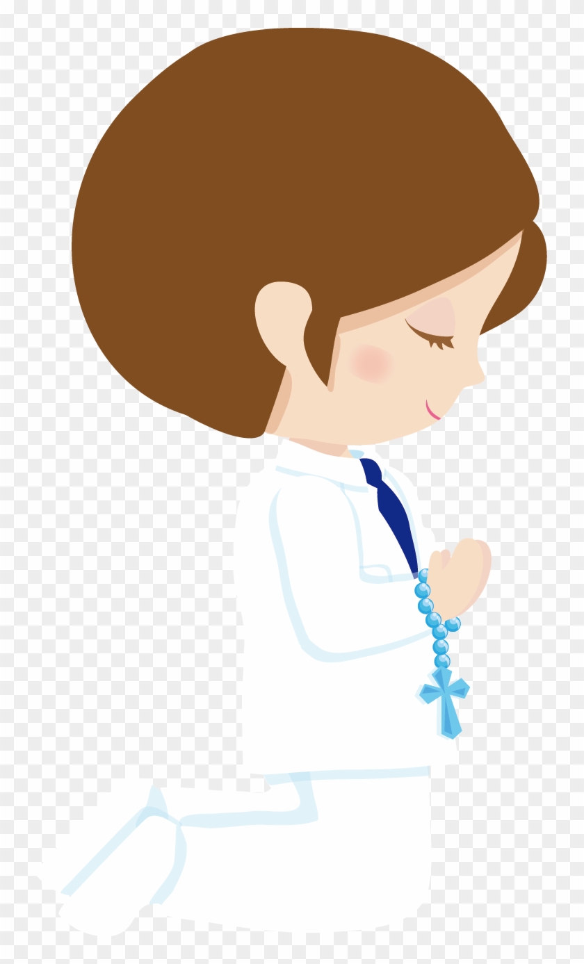 Clipart Free Library Paper Child First Clip Art Comunion - Confirmacion Niño Png Transparent Png #2654103