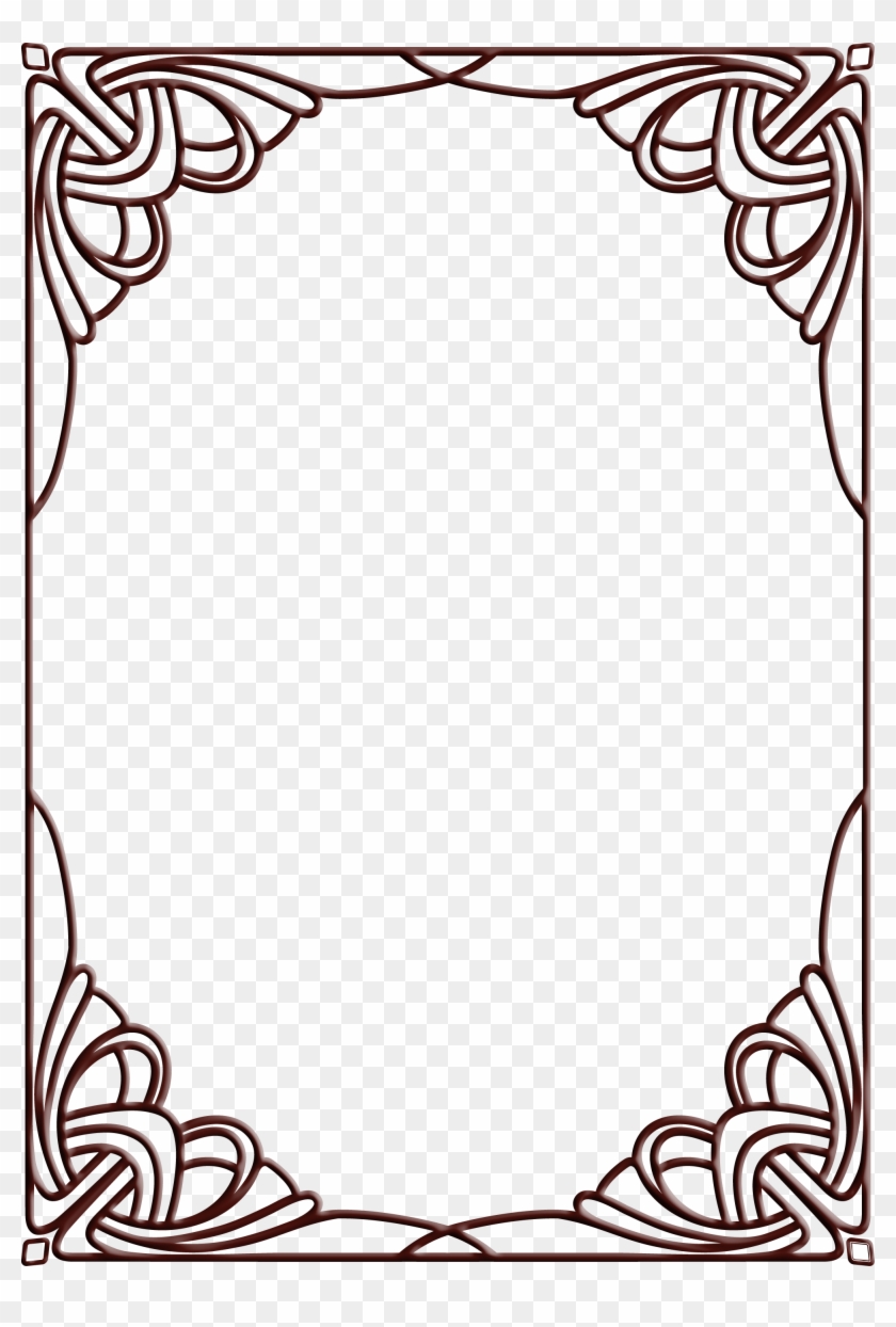 Rectangular Retro Frame - Picture Frame Clipart (#2654345) - PikPng