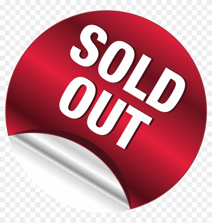 1158 X 1094 8 0 - Sold Out Label Png Clipart