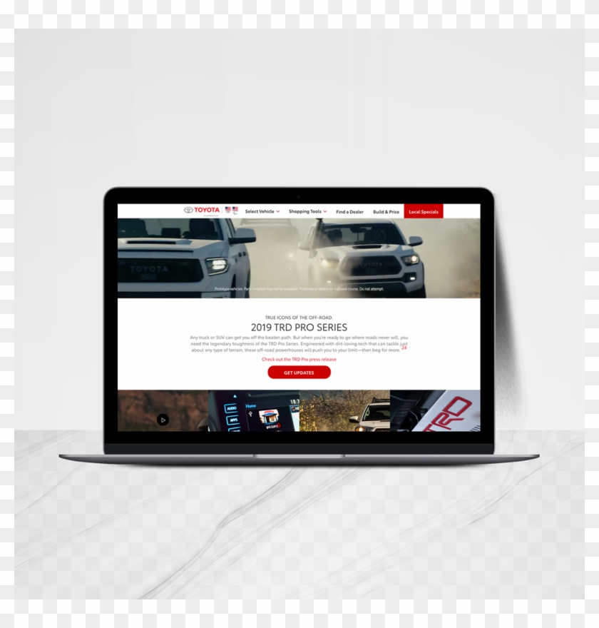 Toyota Usa - Tablet Computer Clipart