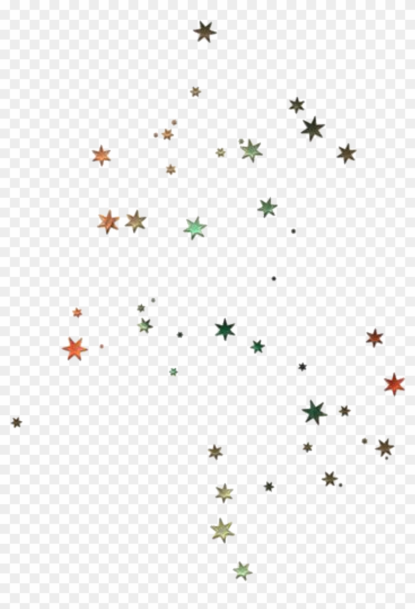 Sticker Stars Scatter Scattered Glitter Tumblr Aesthetic - Sparkle Transparent Clipart #2655586