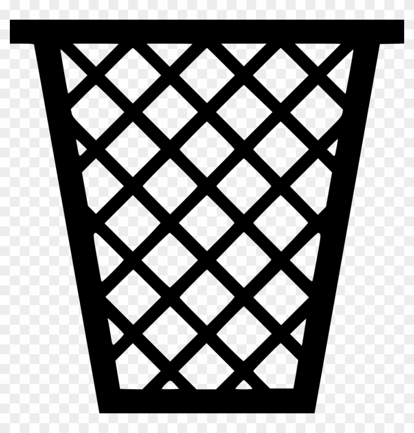 Trash Can Comments - Papelera Icono Clipart