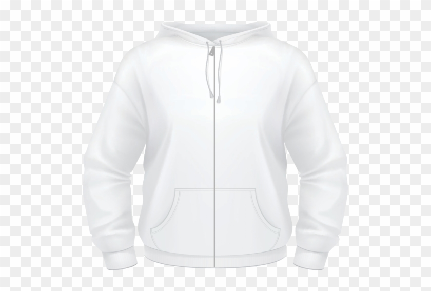 Plain White Long Sleeve T Shirt Back Clipart