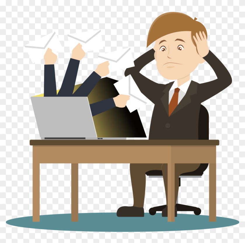 Digital Email Business - Orang Bekerja Png Clipart (#2656580) - PikPng