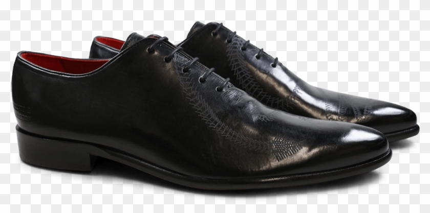 Oxford Shoes Toni 26 Black Lasercut Snake - Slip-on Shoe Clipart #2656635