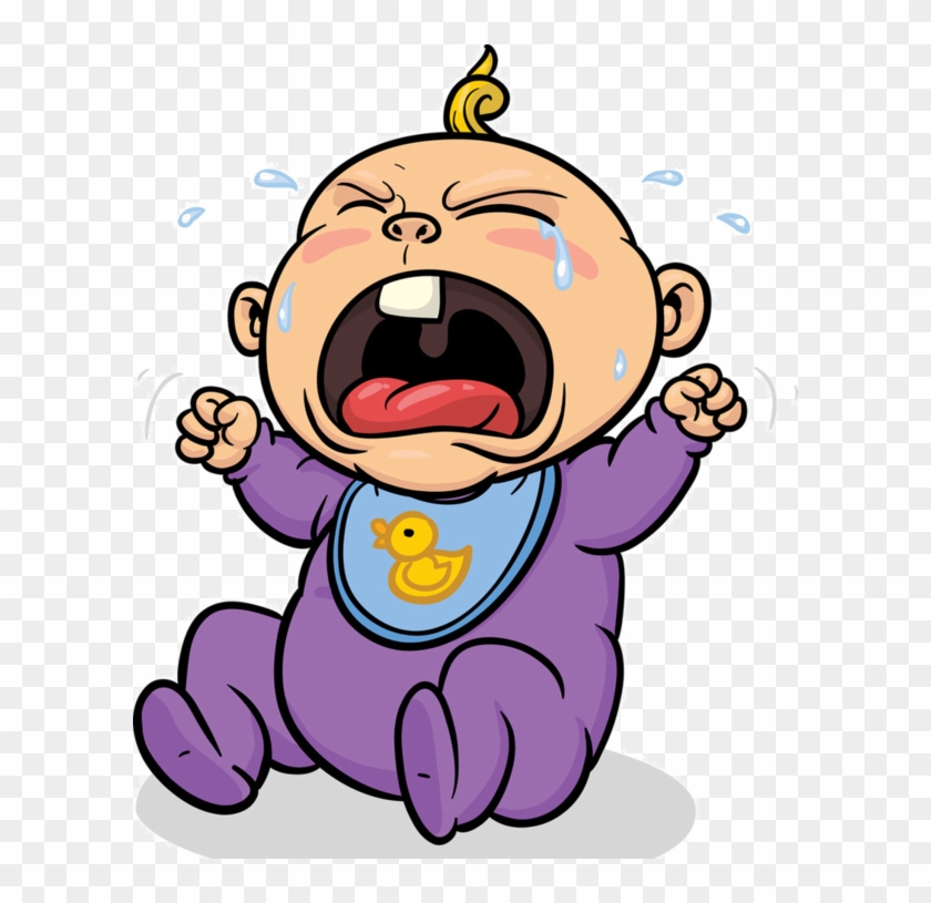 Debating Whether Or Not To Sleep Train Your Baby Read - Crying Baby Cartoon...