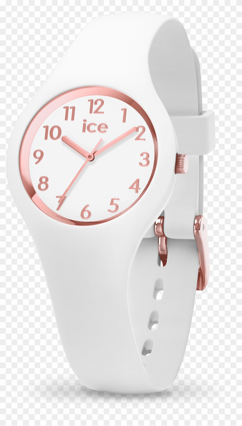 White Rose Gold - White Ice Watch Clipart