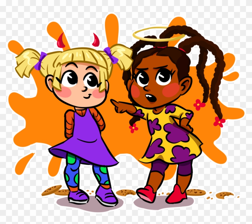 But What Could Be Bad About A Girl Named Angie 🍪🙇 - Algunos Niños Animado Clipart