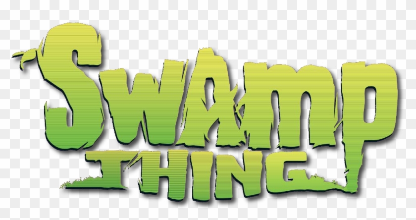 Swamp Thing Logo - Calligraphy Clipart