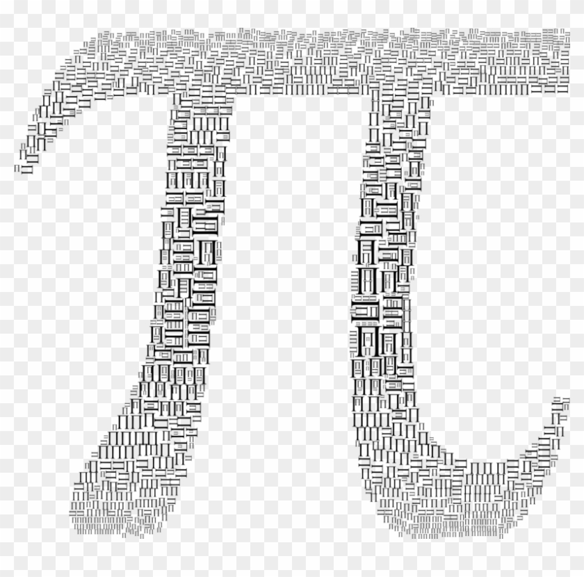 Fractal Mathematics Pi Number Geometry - Drawing Related To Pi Clipart