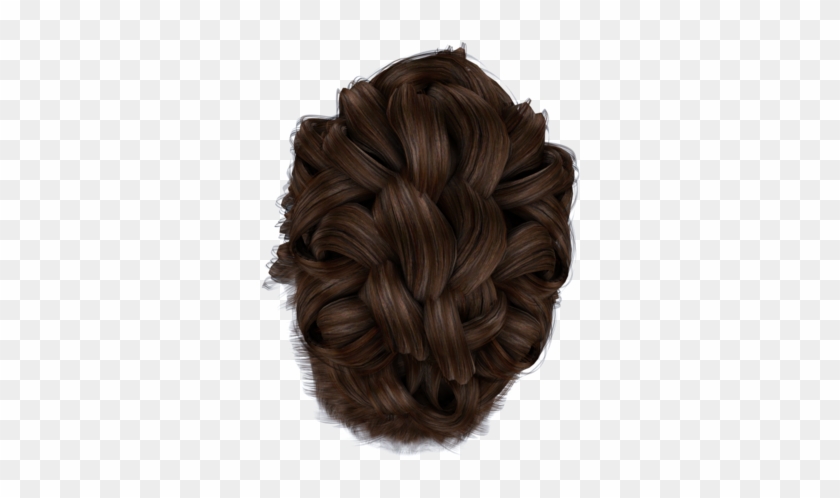 Hair Transparent Bun - Hair Bun Png Clipart #2658623