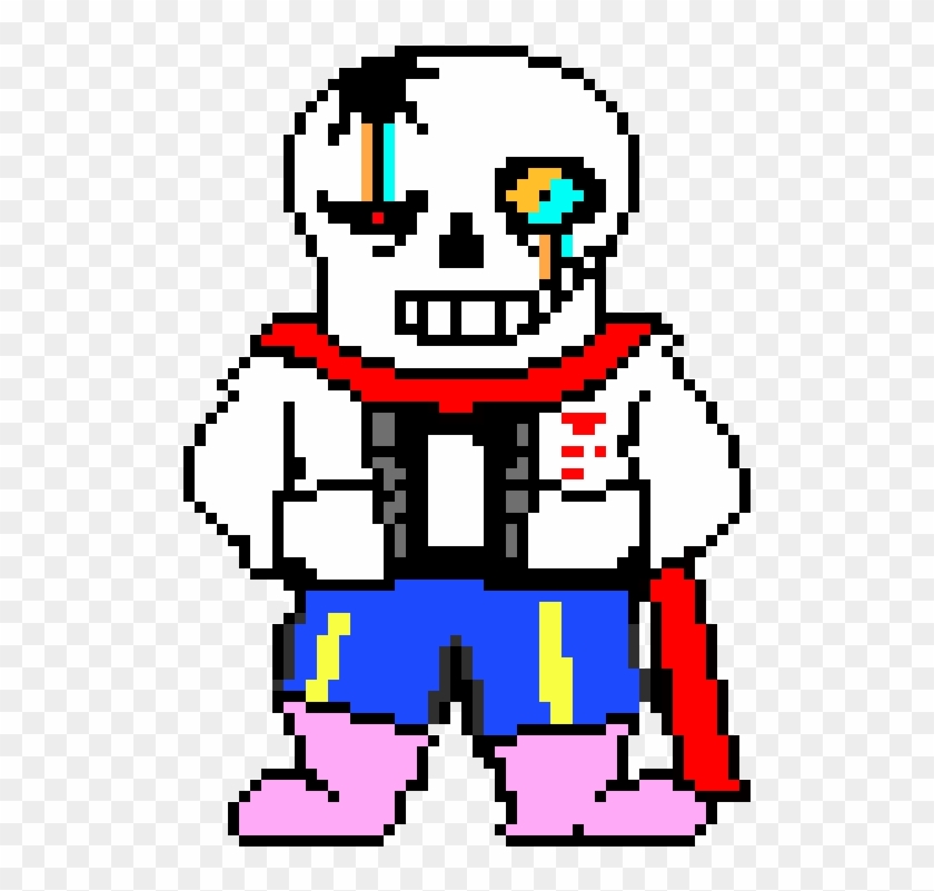 Papyrus Sans Fusion - Sans Undertale Transparent Clipart #2658628