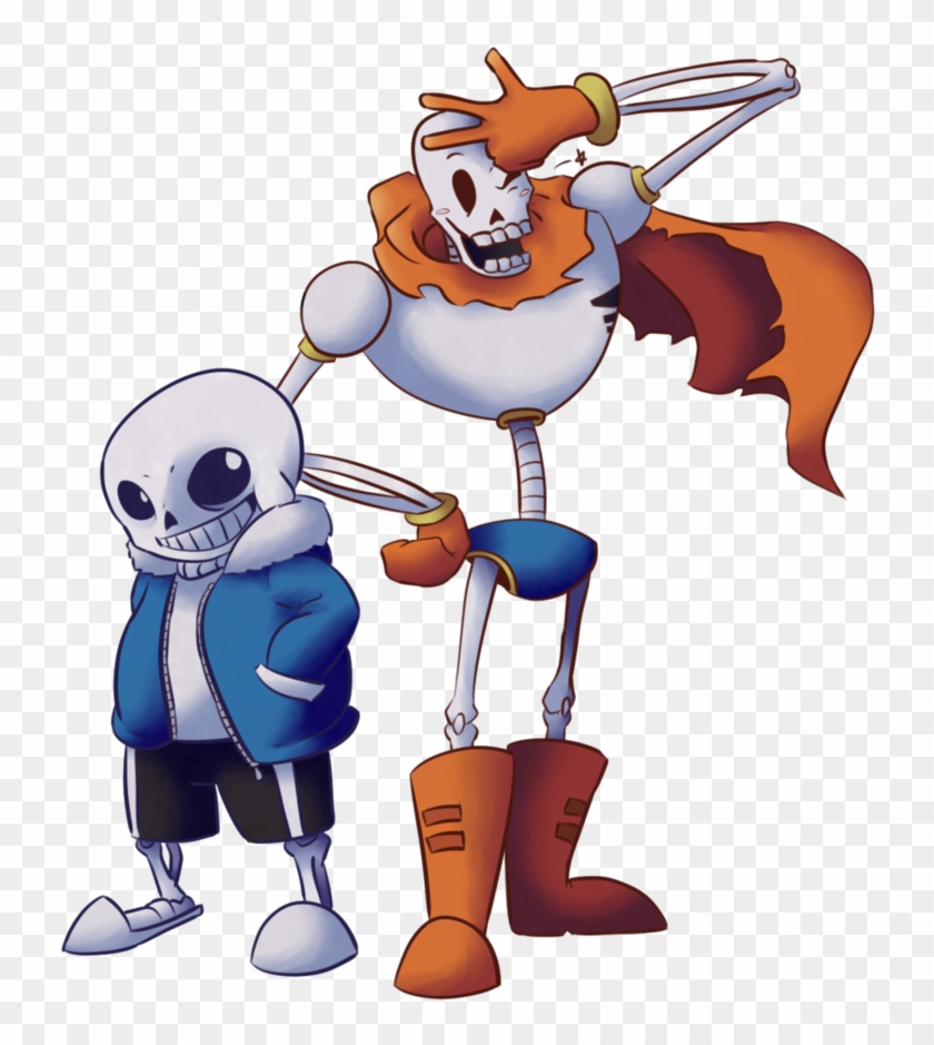 Sans And Undertale - Undertale Sans & Papyrus Clipart #2658656