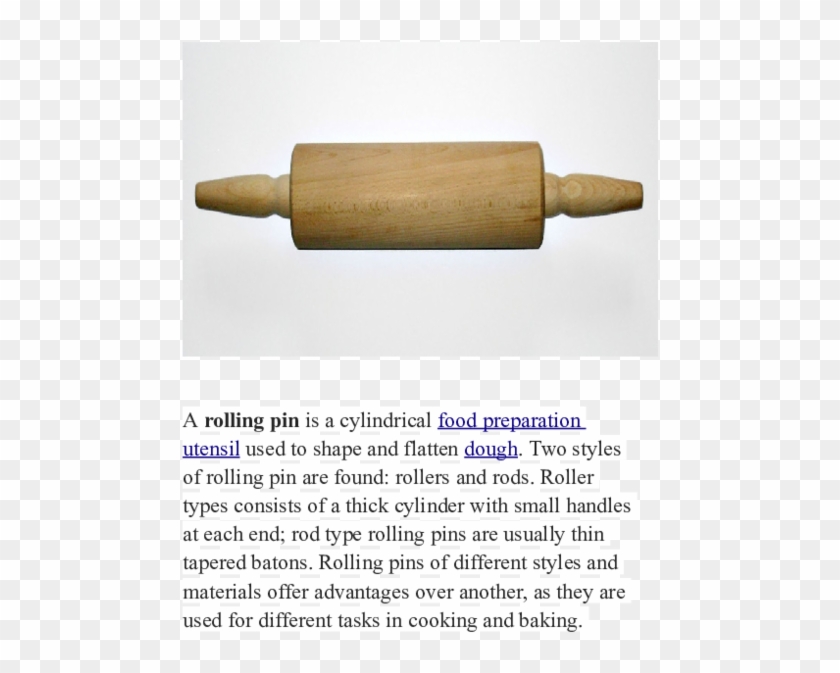 Docx - Rolling Pin Clipart