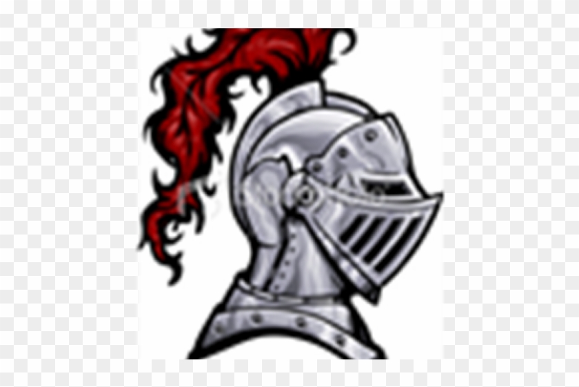 Knight Clipart Knight Helmet - Medieval Knight Head Drawing - Png Download #2659702