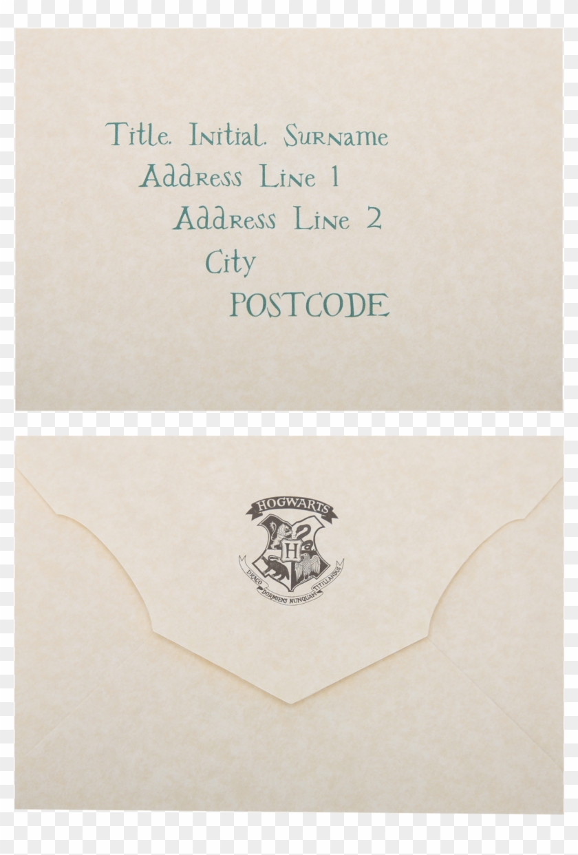 Hogwarts Envelope Png - Envelope Clipart