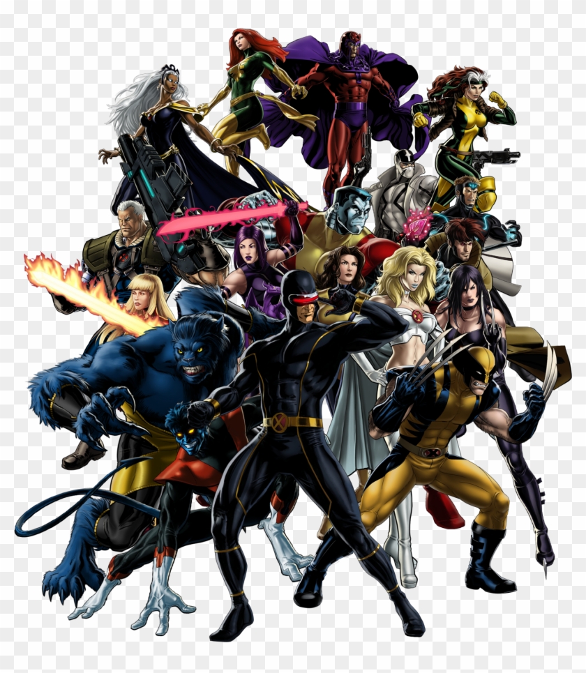 X-men Png Download Image - Marvel Avengers Alliance X Men Clipart