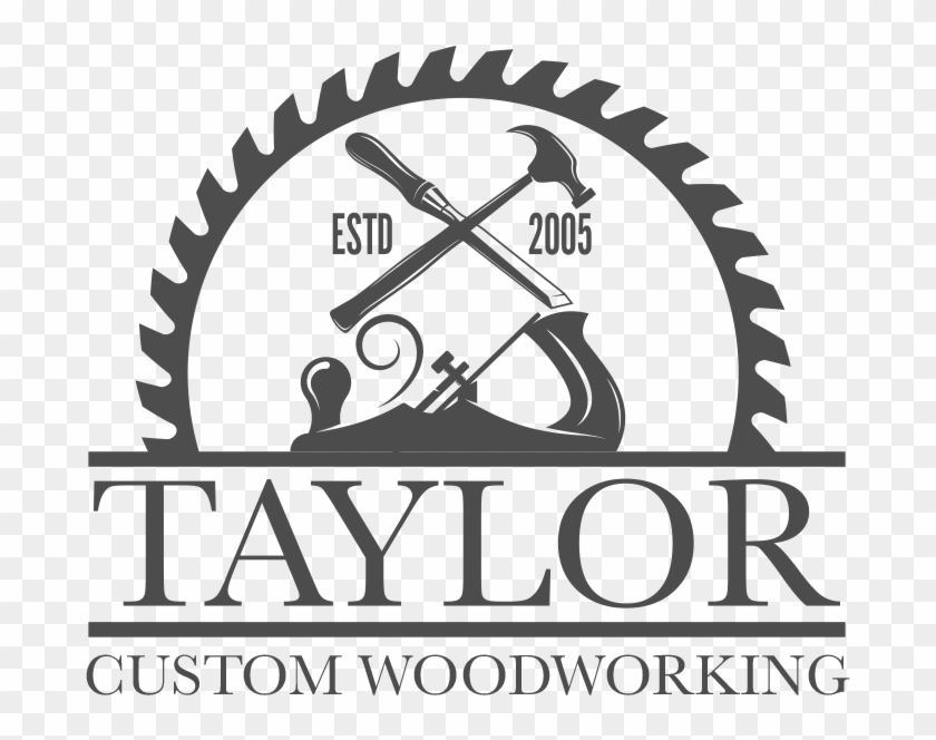 Vintage Logo Elements Png - Saw Blade Clipart